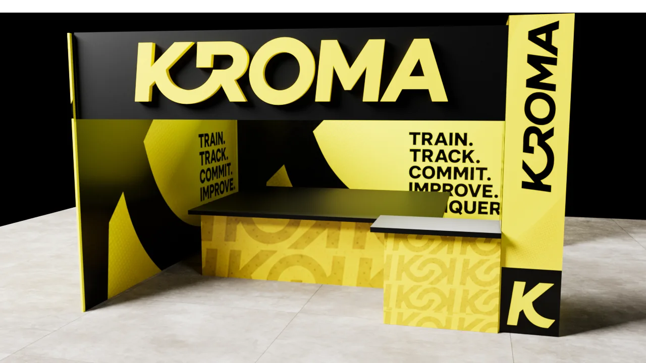 Stand de Kroma para ferias y eventos